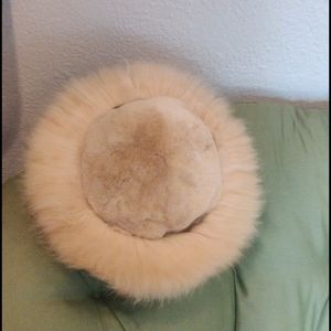 Peruvian Link Vintage 100% Alpaca Fur Hat Like New